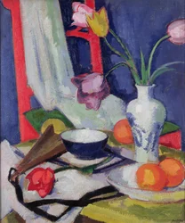Stillleben mit Tulpen, 1925